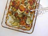 Gratin de courgettes à l'ail