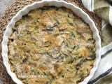 Gratin de courgettes ail et fines herbes