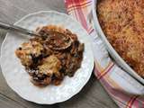 Gratin léger d'aubergines à la viande