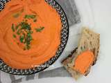 Houmous express aux poivrons rouges