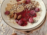 Porridge aux framboises