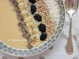 Smoothie bowl ananas-coco-banane