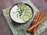 Tartinade de concombre à la feta