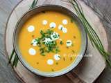 Velouté de courge muscade et patate douce