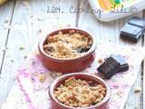 Crumble aux Bananes, Chocolat et Miel