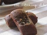 ♥ Financiers au Chocolat au coeur gourmand de crème de Marrons