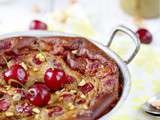 Gratin aux Cerises & Pistache