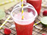 Smoothie Eau de Coco, Framboises & Fraises