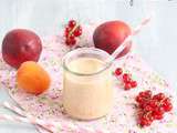 Smoothie Nectarines, Abricots et Groseilles