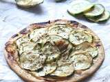 Tarte fine Courgette et Moutarde