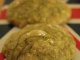 Cookies moelleux au thé matcha