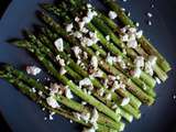 Poêlée d'asperges vertes à la feta