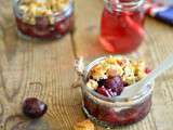 Crumble de cerises