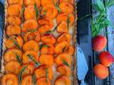 Tarte aux abricots facile à la verveine