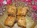 Baklava aux noix