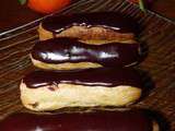 Mini éclairs chocolat-noisette