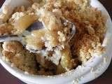 Crumble aux pommes