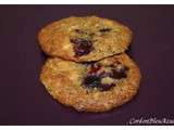 Cookies myrtilles et noisettes