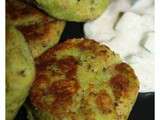 Galettes de pois chiches et de fèves (presque des falafels)