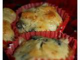 Mini-muffins boudin noir et raclette