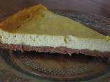 Cheesecake banane sur lit de speculoos