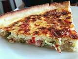 Quiche gourmande aux poivrons