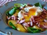 Salade lyonnaise revisitee