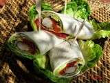 Wrap a la mexicaine & au poulet  sesame 