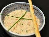 Rillettes de saumon et gressins au citron