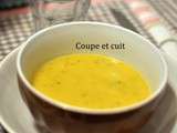 Velouté de courge Butternut au Bleu d'Auvergne