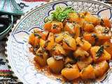 Batata bel Fliyou (Fliou) - Pommes de terre au Pouliot -بطاطا بالفليو