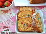 Cake aux fruits confits