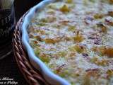 Gratin de Poireaux à la Moutarde de Dijon