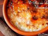 Riz au lait caramélisé ou Pudding au riz façon crème brûlée