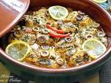 Tajine de poisson aux olives vertes