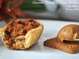 Tartelettes Crumble Pommes, Speculoos et Pâte de Speculoos