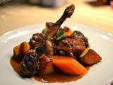 Lapin aux pruneaux et au vin rouge : la recette facile faite maison