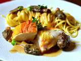 Poularde au vin jaune et aux morilles : la recette gastronomique