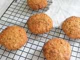 Cookies aux flocons d’avoine et chocolat blanc