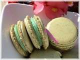 Macarons à la menthe