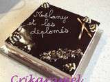 Entremets aux 2 chocolats