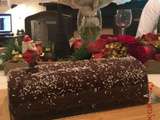 Buche chocolat, coco facon bounty