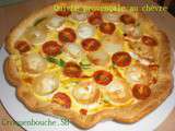 Quiche provencale au chevre