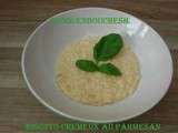 Risotto cremeux au parmesan