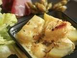 Raclette au reblochon et aux graines de cumin