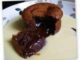 Fondant au Chocolat cœur coulant recette facile et rapide et (sans gluten)