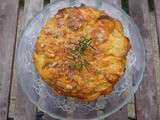 Gâteau invisible aux pommes de terre et patates douces