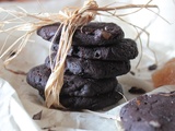 Cookies chocolat-gingembre confit