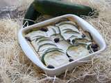 Flan de courgettes aux olives (vegan)