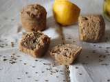 Muffins citron, anis et huile d'olive